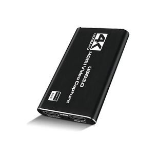 Capturadora Hdmi 4k Ultra Video Audio Mic In Streaming 3.0