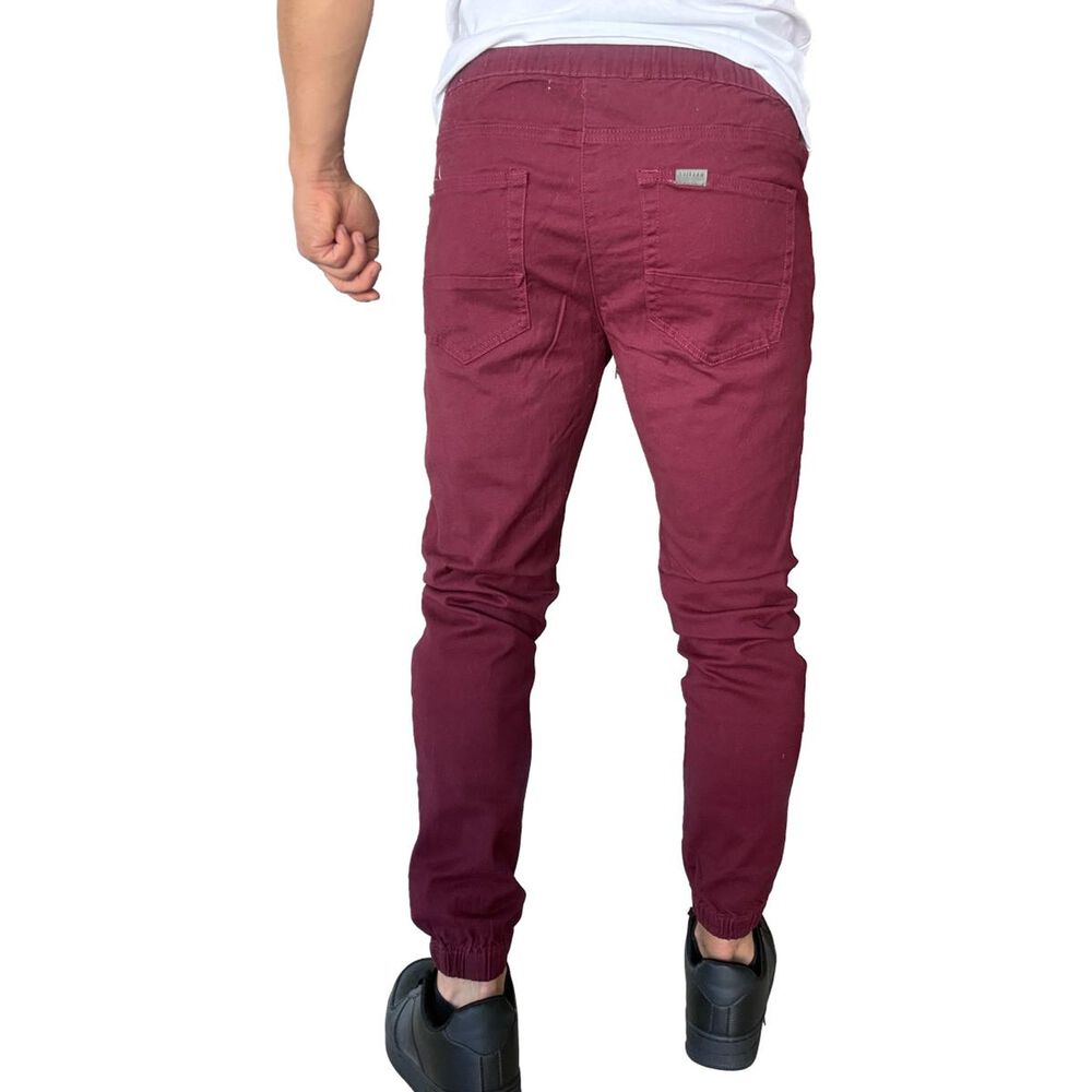 Jogger Mosaico Pantal&oacute;n Slim Fit Elasticado Colores image number 23.0