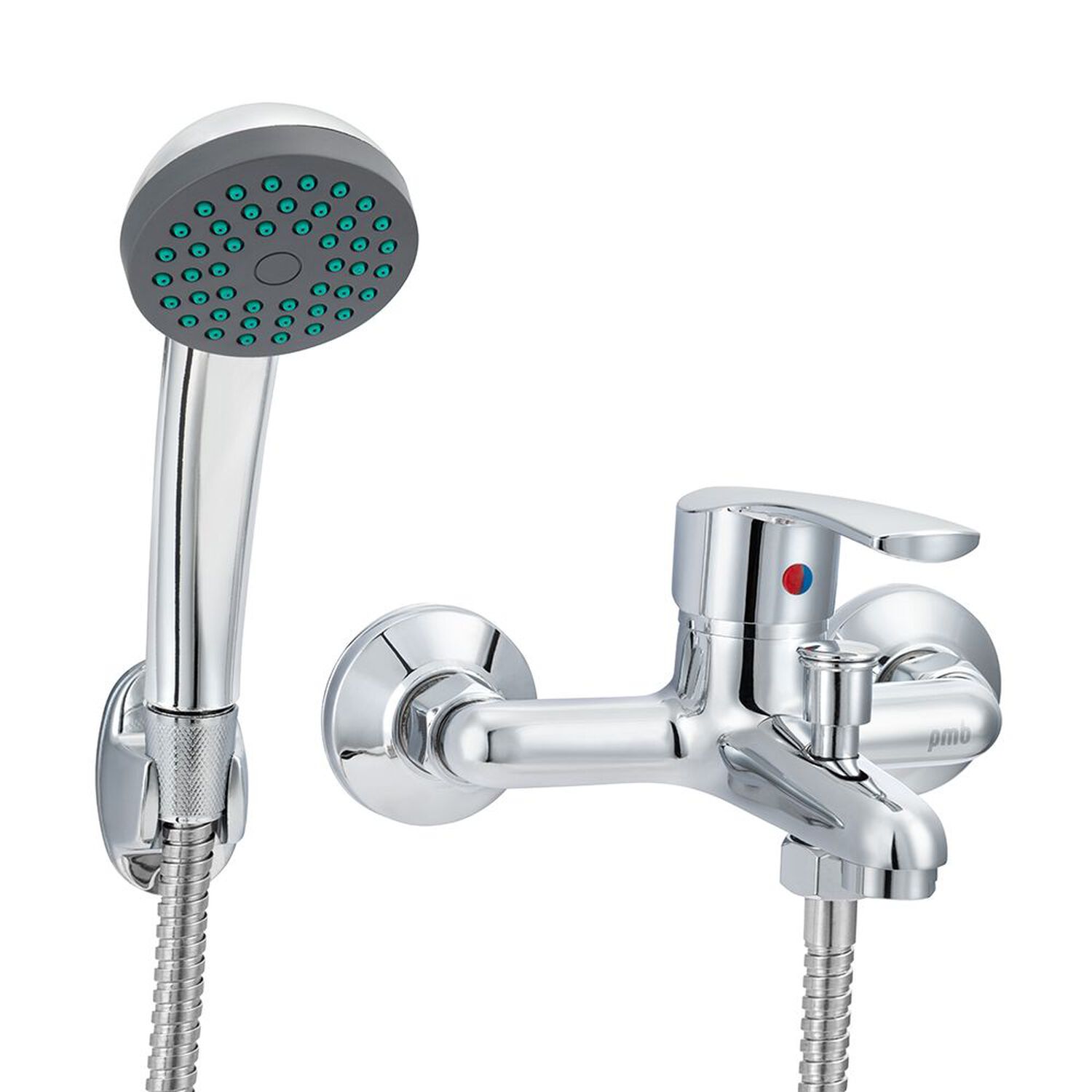 Monomando Llave Grifo Para Tina Ducha Modelo Alabama Pmb Color Cromo image number 2.0