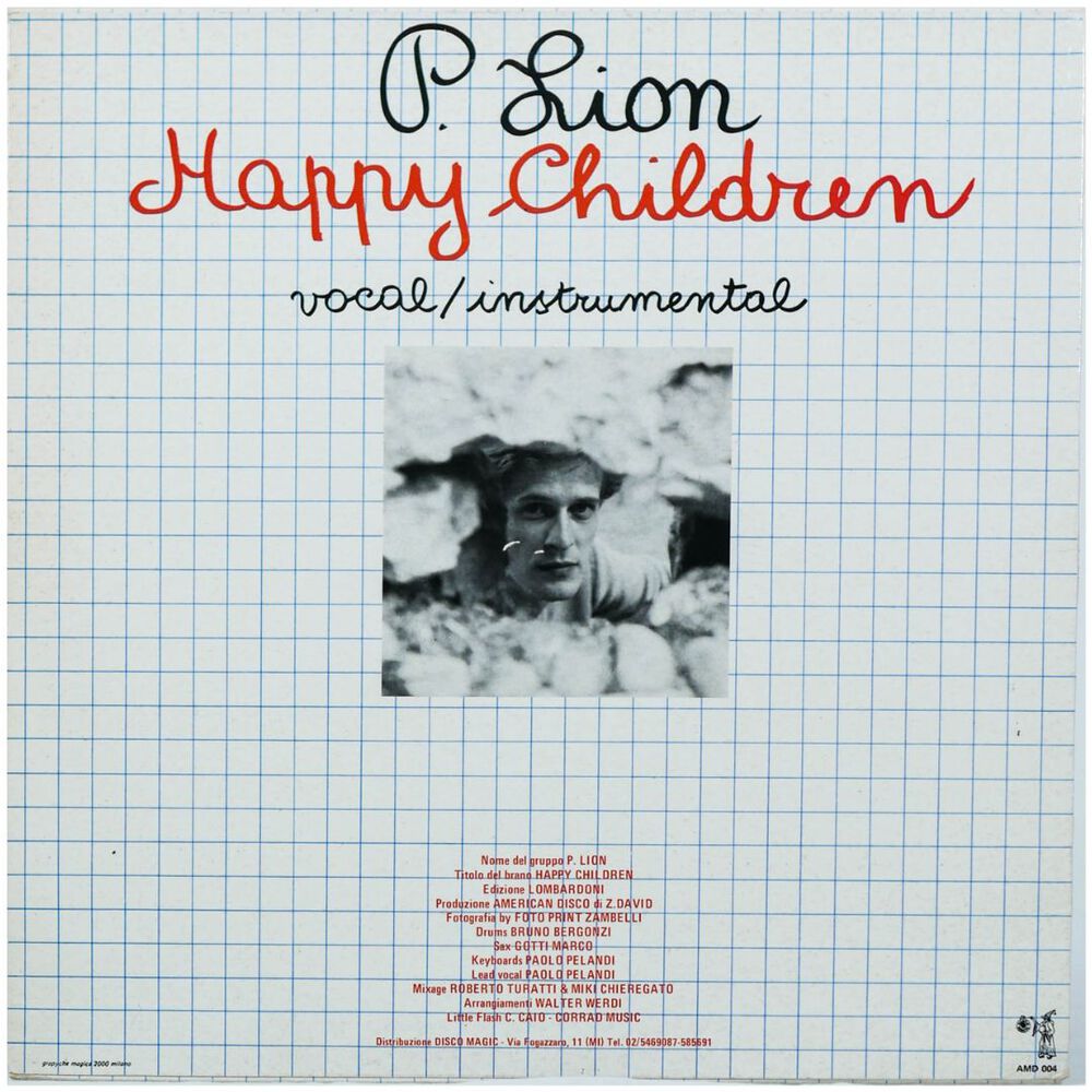 P. Lion - Happy Children | 12" Maxi Single Usado image number 1.0