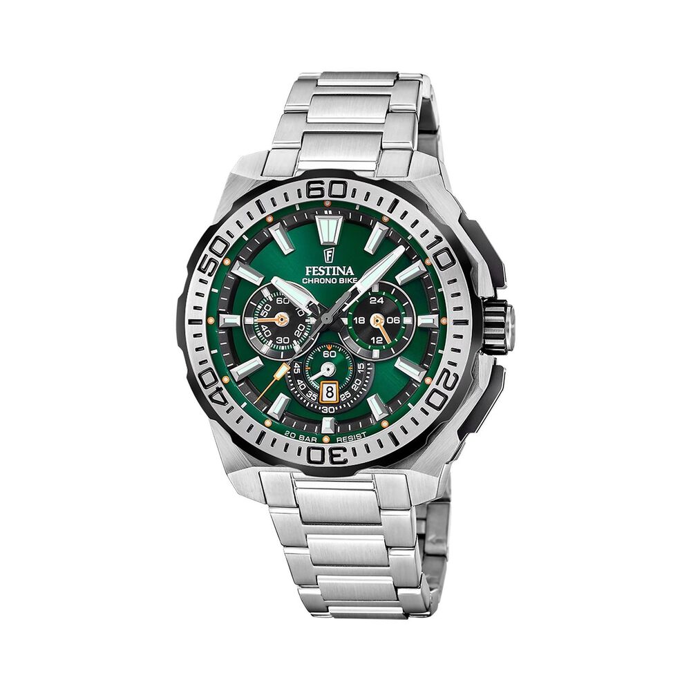 Reloj F20724/3 Festina Verde Hombre Chrono Bike image number 0.0