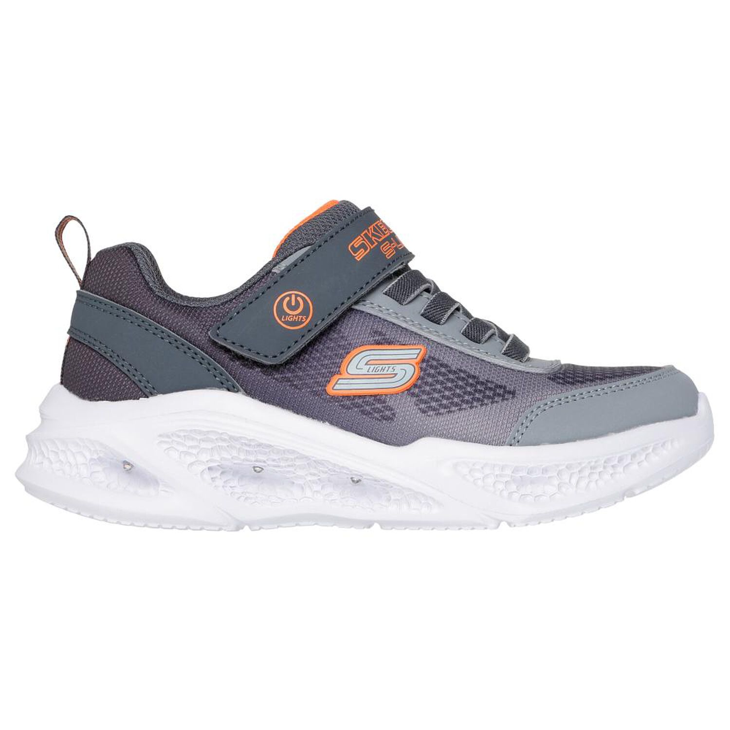 Zapatilla Infantil Ni&ntilde;o Skechers Meteor-lights-krendo Gris image number 1.0