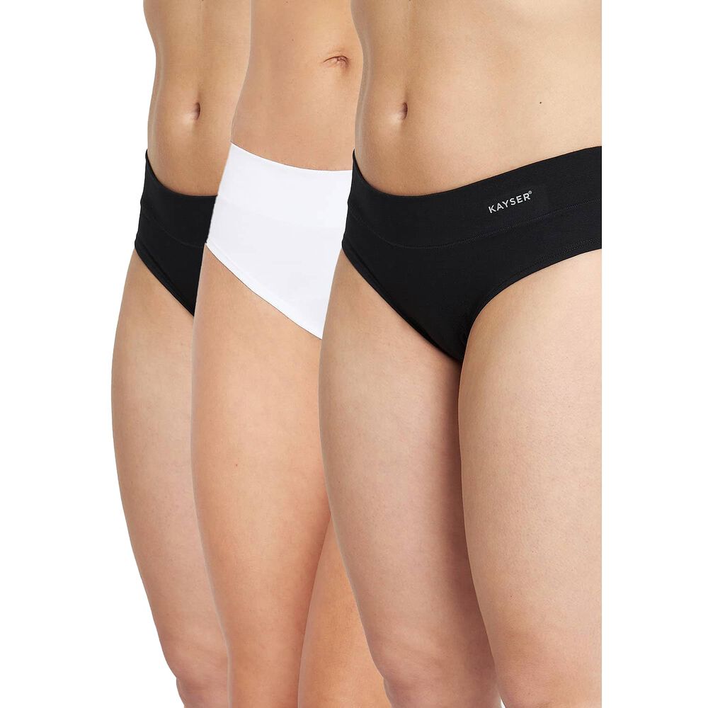 Pack 3x Pantaleta Algod&oacute;n P314.0640-neg Kayser image number 0.0