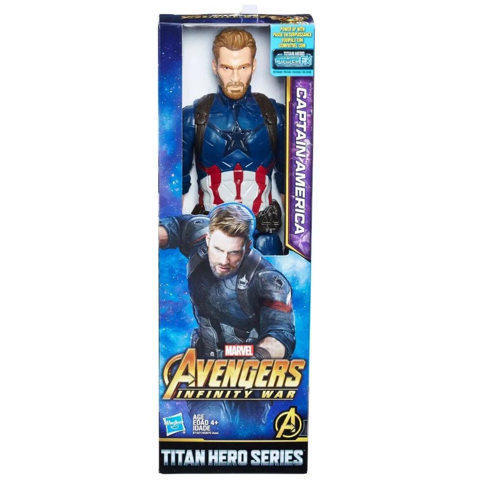 Juguete Figura De Accion Capitan America If 30cm Marvel Hasbro image number 3.0