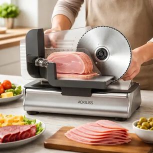 Rebanadora Cortadora De Carne 2000w Marca Ackiliss