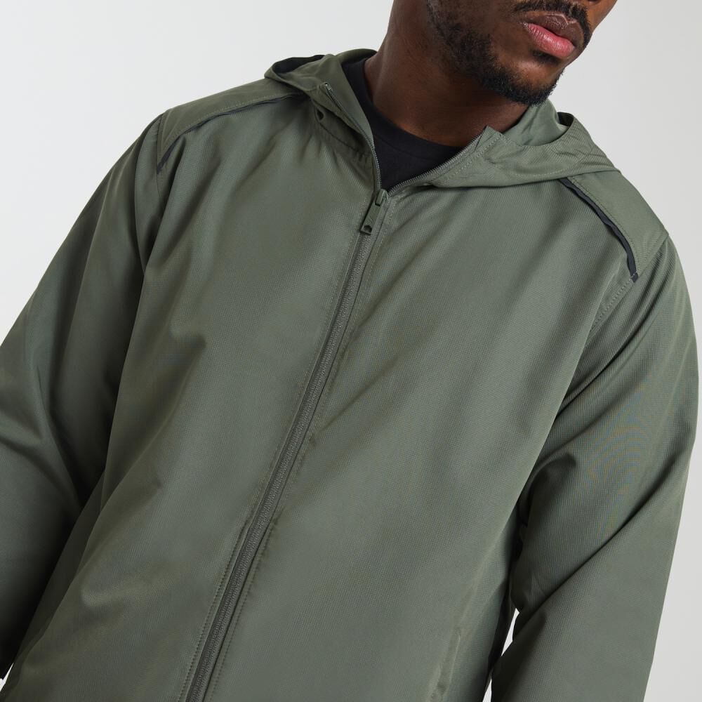 Chaqueta Deportiva Cuello Alto Con Capucha Hombre Wetland image number 4.0