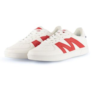Zapatilla Urbana Hombre Michelin Ps20 Blanco/rojo