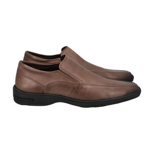 Zapato Hombre Cuero Caf&eacute; Claro Perlatto