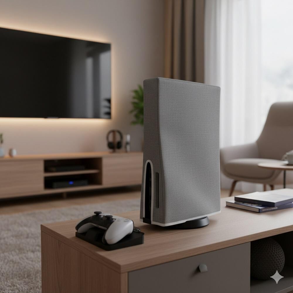 Funda A Prueba De Polvo Para Ps5, Vertical Y Horizontal image number 3.0