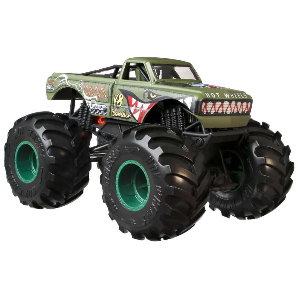 Auto De Juguete Hotwheels Monster Trucks 1:24 image number 2.0