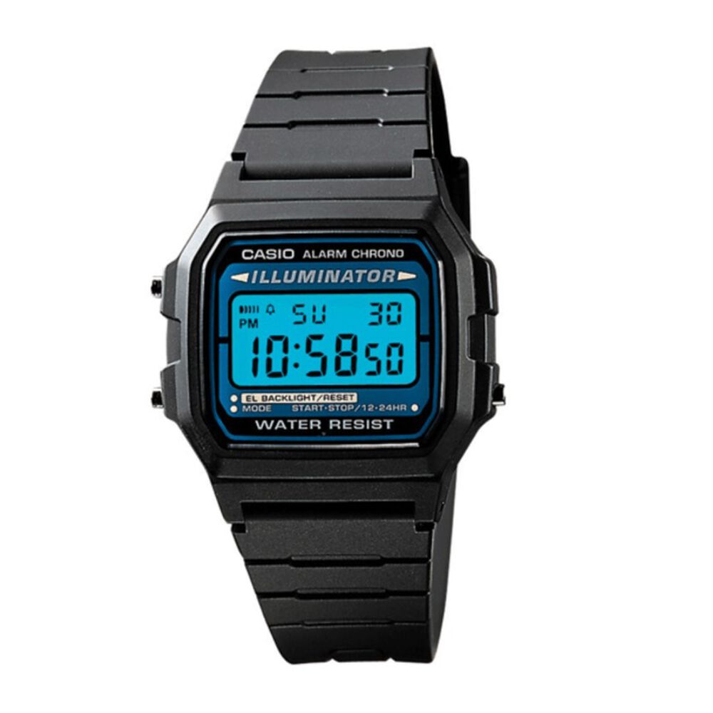 Reloj Casio Digital De Resina Modelo F105w-1afd image number 0.0
