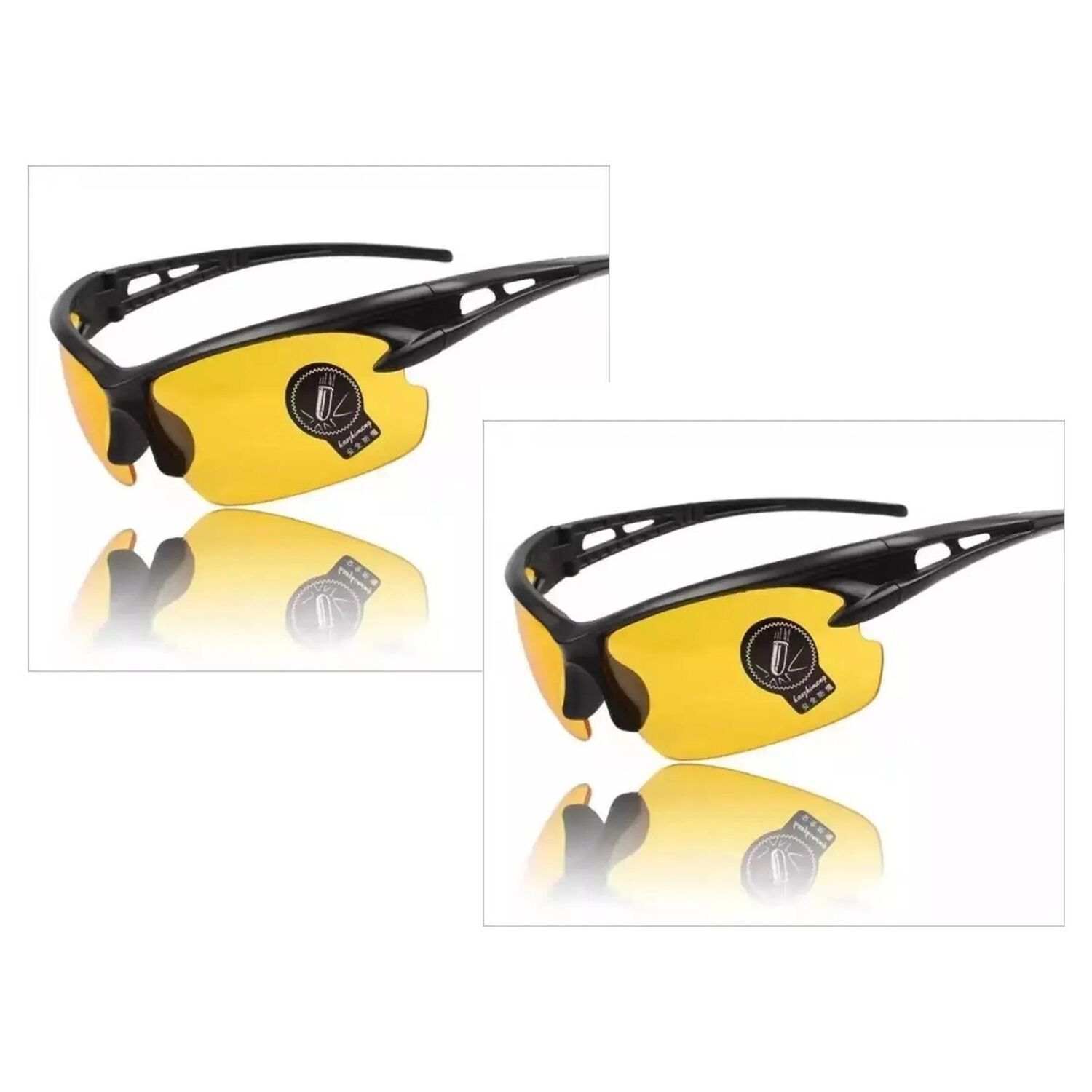Pack 2 Lentes Deportivos Ciclismo Mtb Ruta Uv400 image number 0.0