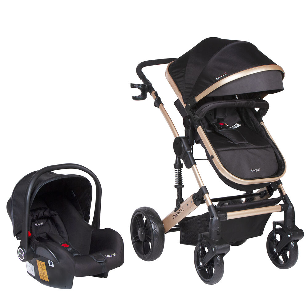 Coche Travel System Everest Black image number 1.0