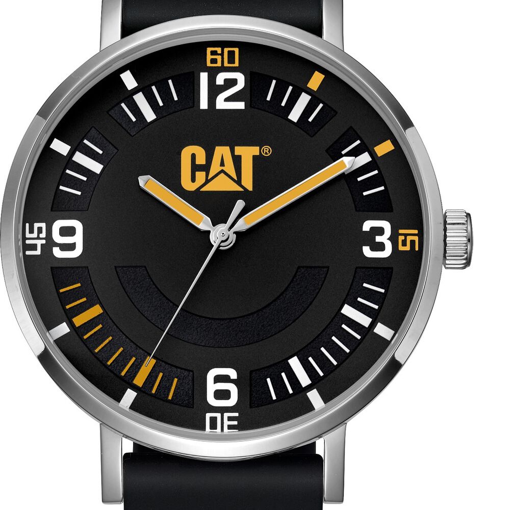 Correa Pulsera Cat Hombre Nq-21 Negro image number 2.0