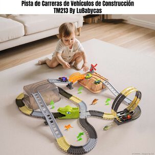 Juguete Did&aacute;ctico Autopista El&eacute;ctrica Caja Tm213 Lubabycas