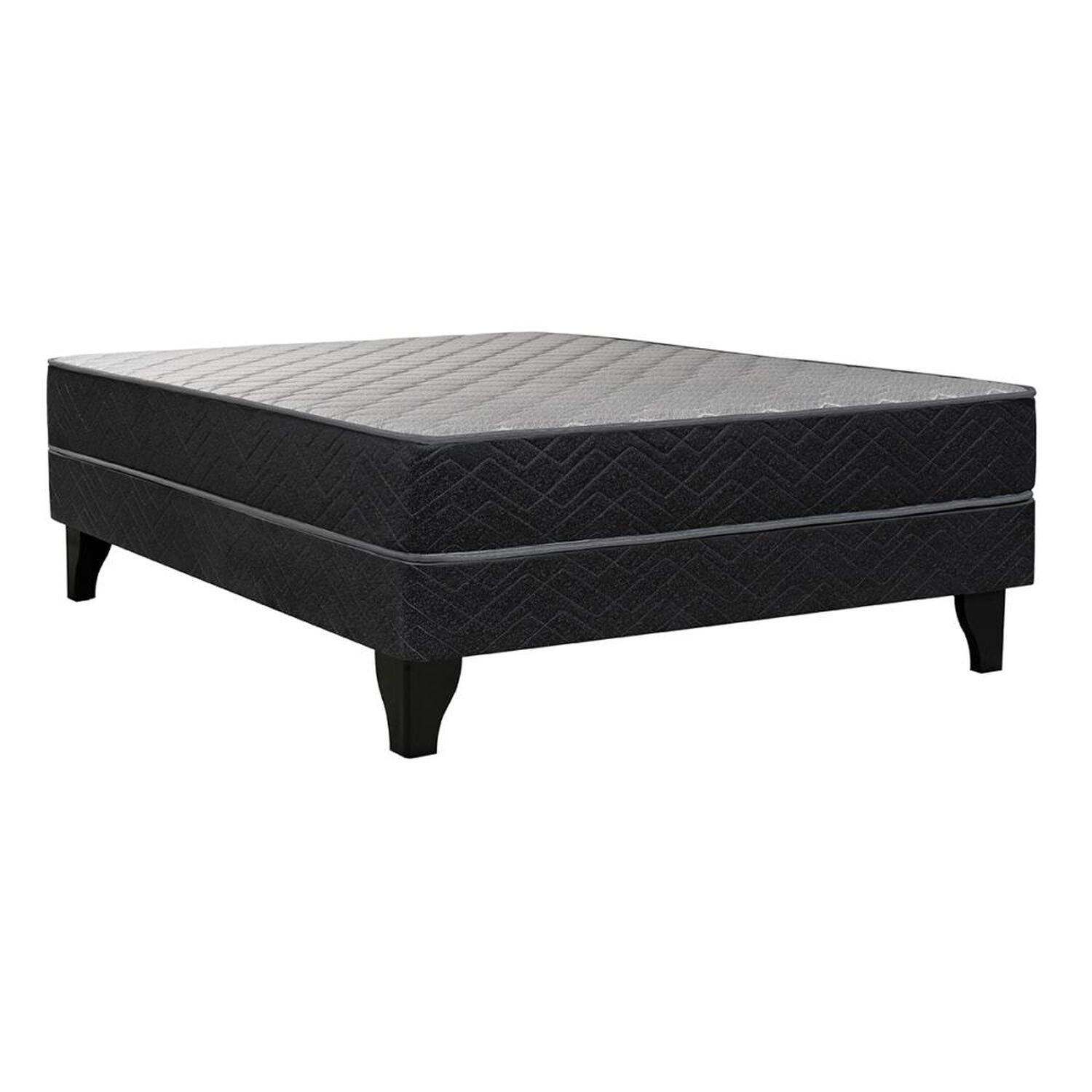 Cama Europea Celta Apolo Black / Full / Base Normal image number 0.0