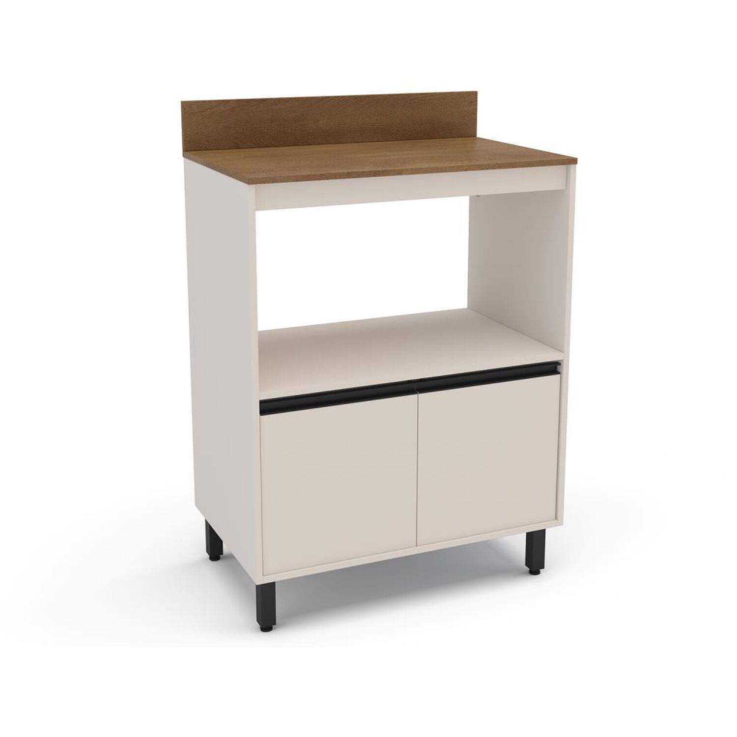 Mueble De Cocina Base Vekkahome Koya 2 Puertas Beige image number 2.0