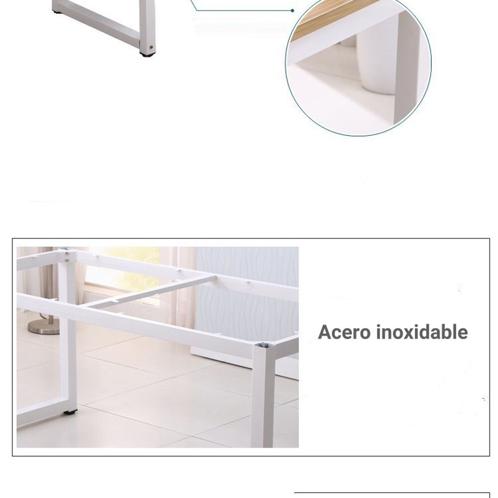 Escritorio Mesa 120*60*74cm By Lubabycas Negro image number 10.0