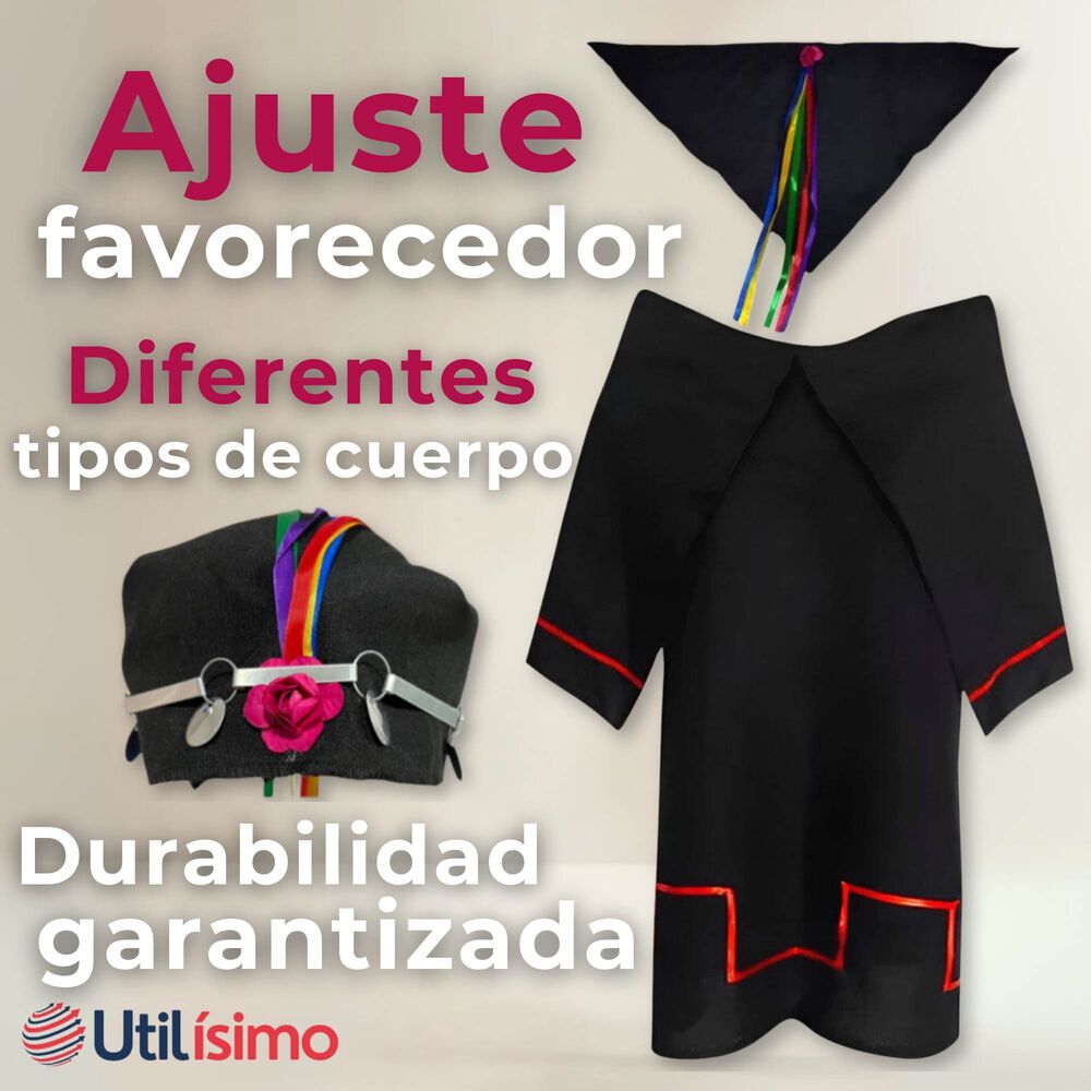 Traje Vestido Mapuche Niña 4 Años Hasta Talla S Vestimenta Típica image number 7.0