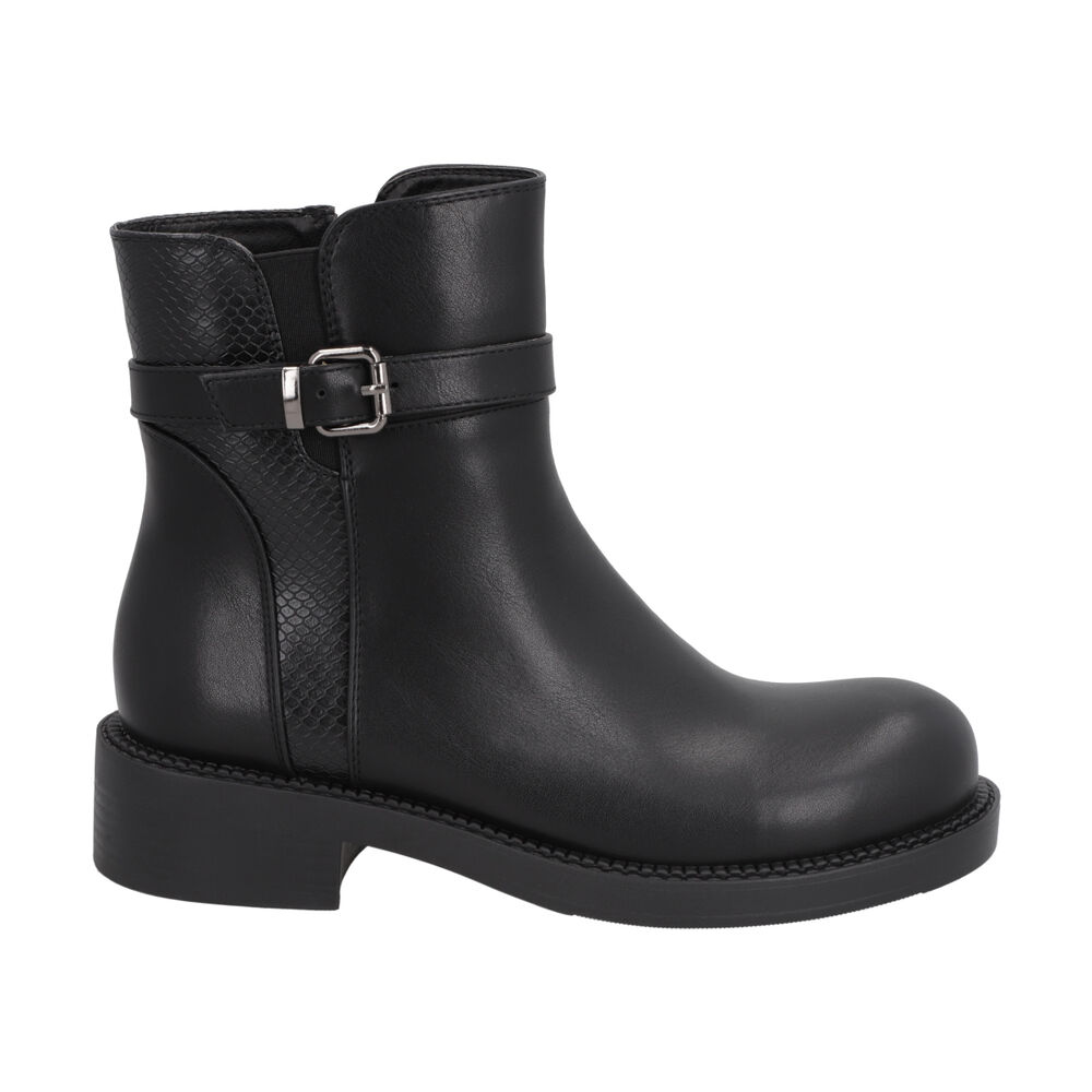 Botin Mujer Negro Bucke Police image number 0.0