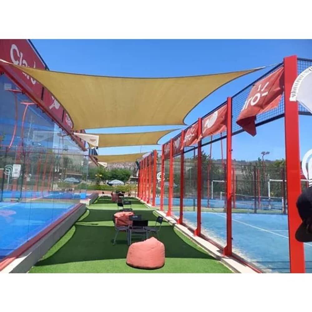 Toldo Vela Sombreadora Malla Sombra 4x4 Rectangular image number 4.0