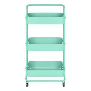 Carro Cocina Y Ba&ntilde;o De 3 Canasta Con Ruedas