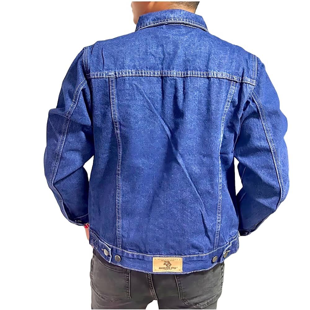 Chaqueta Denim Mezclilla Azul Clasico Hombre image number 1.0