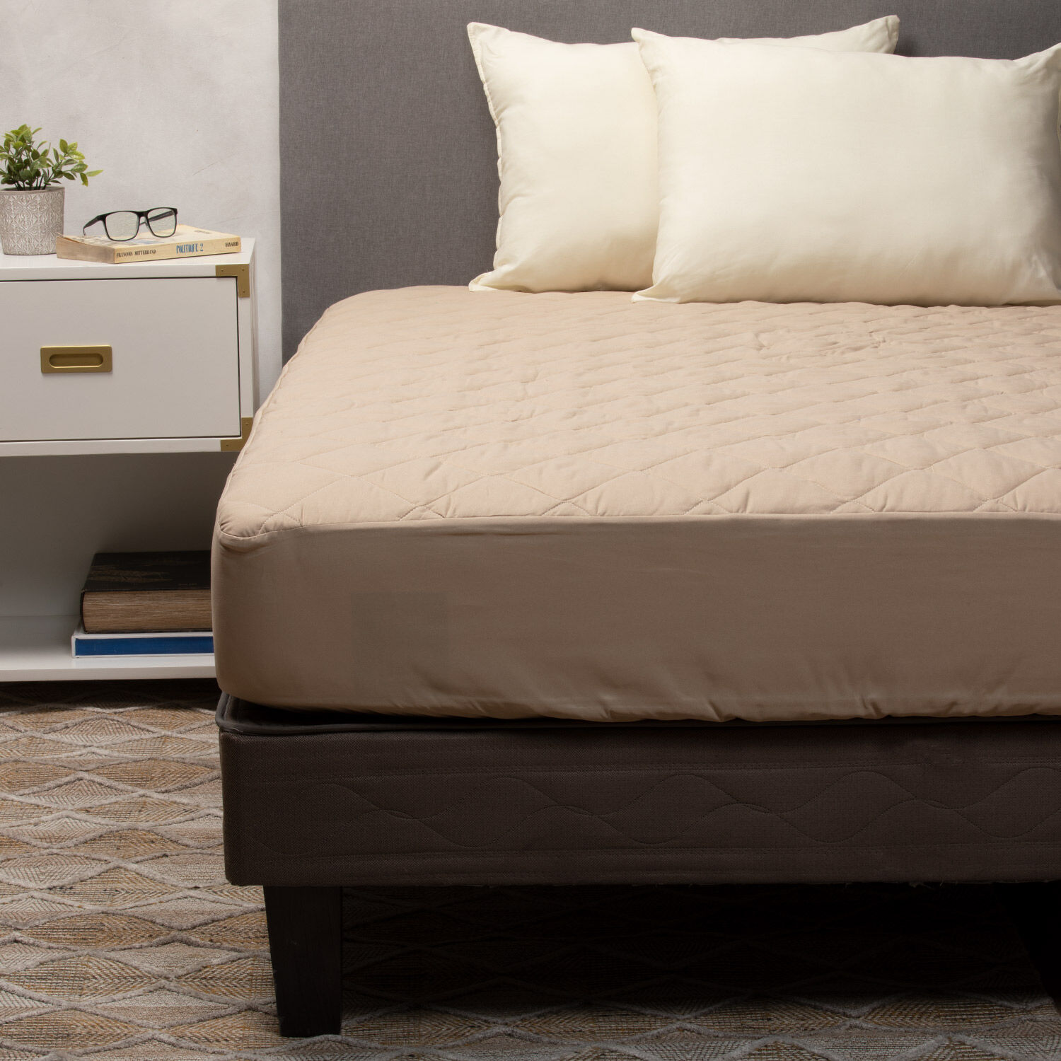 Pack 2 Almohadas Arthome Color Beige 50 X 70 Cm 144 Hilos image number 1.0