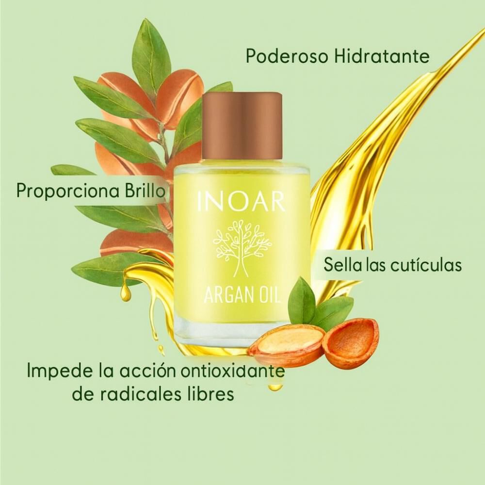 Aceite De Argan System Inoar 7ml Oro Marroqui Anti Frizz image number 4.0