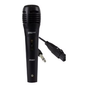 Microfono Unidireccional Cable 1800cm Negro