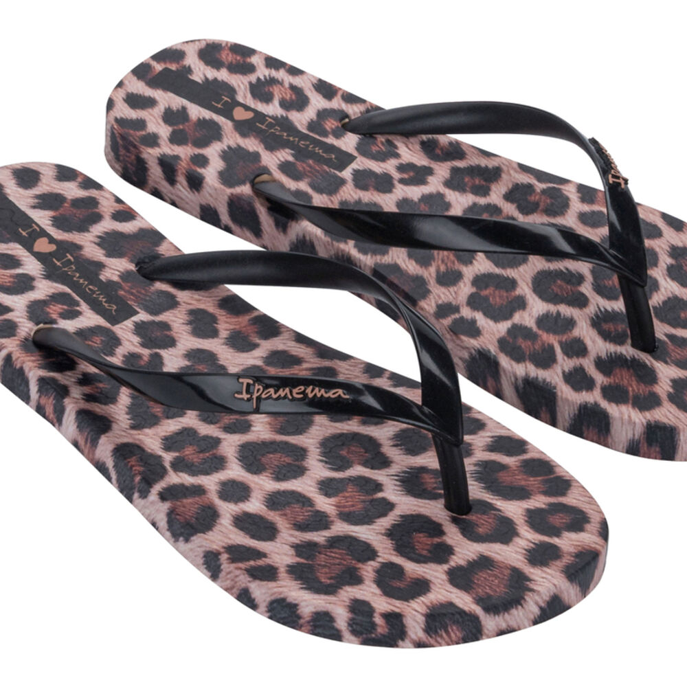 Sandalia Mujer Café/negro Trendy Print Ipanema image number 1.0