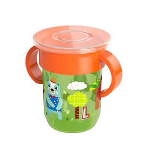 Vaso M&aacute;gica 360 Taza Antiderrame Manilla Ni&ntilde;o Antiderrame