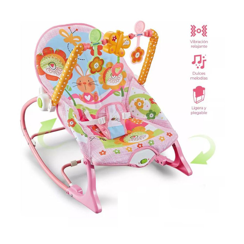 Silla Mecedora Musical Para Bebe 3 En 1 image number 3.0