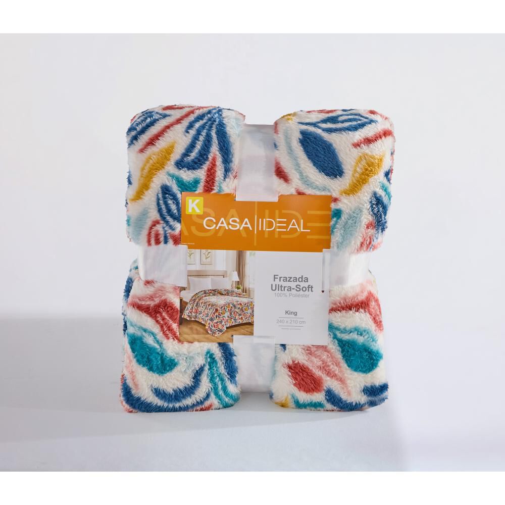 Frazada Casaideal Manchas / 1.5 Plazas image number 2.0