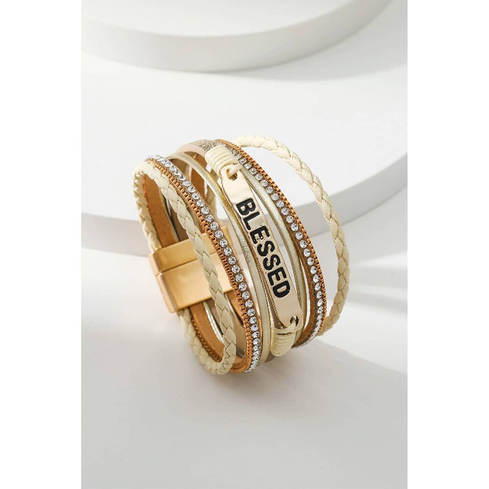 Pulsera Brazalete En Capas Blessed Gloriahoon image number 1.0