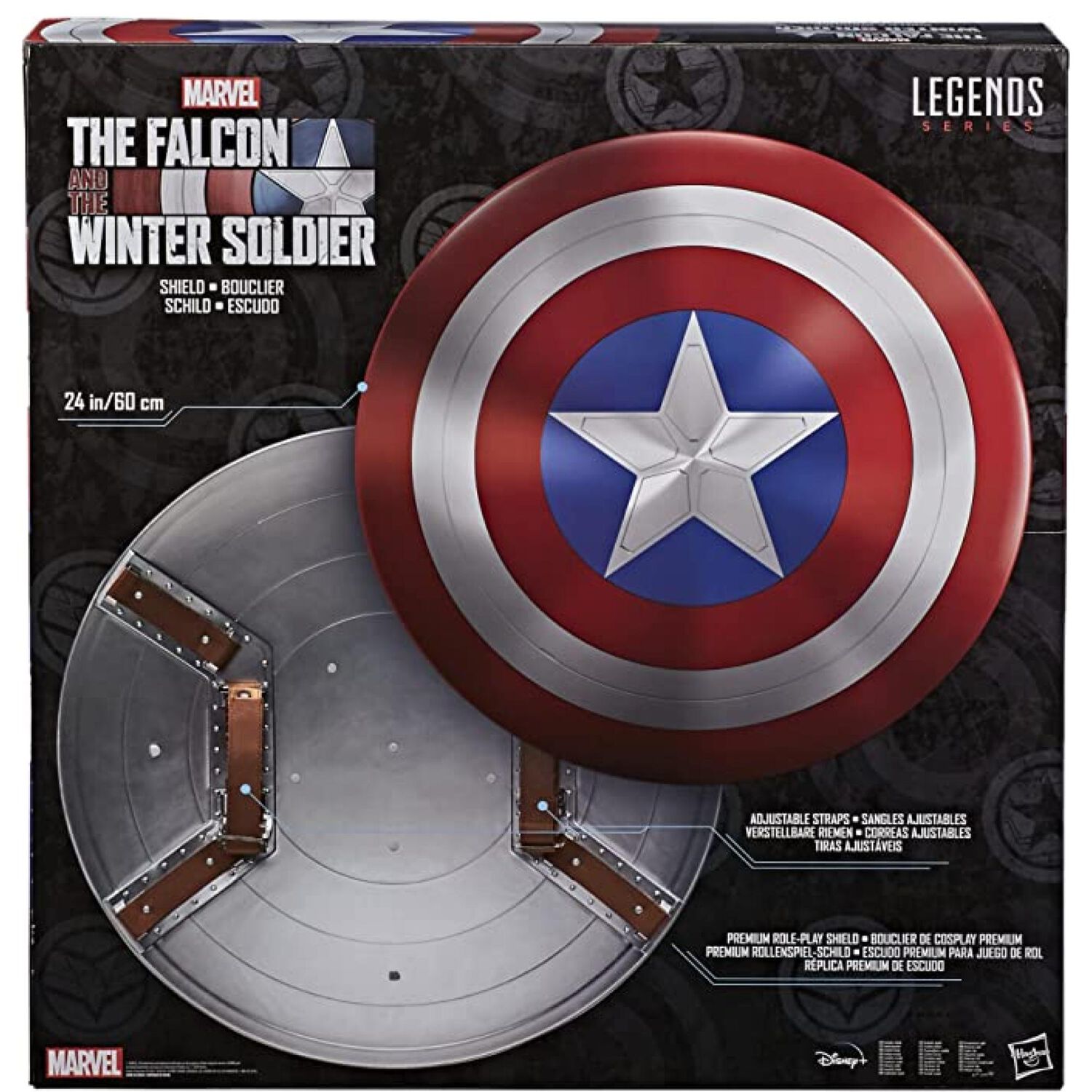 Figura De Accion Escudo Falcon Capitan America Legends Series image number 2.0