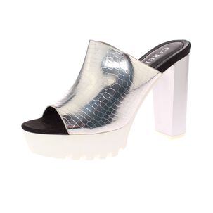 Sandalia Plata Carbin Art. 5yj037silver