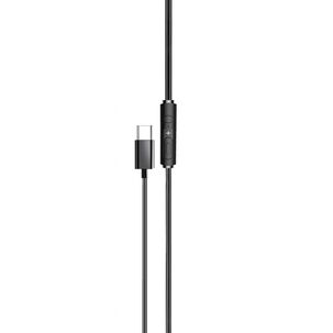 Aud&iacute;fonos Type-c Con Manos Libre Hifi Tecmaster Tm-300517 Bk