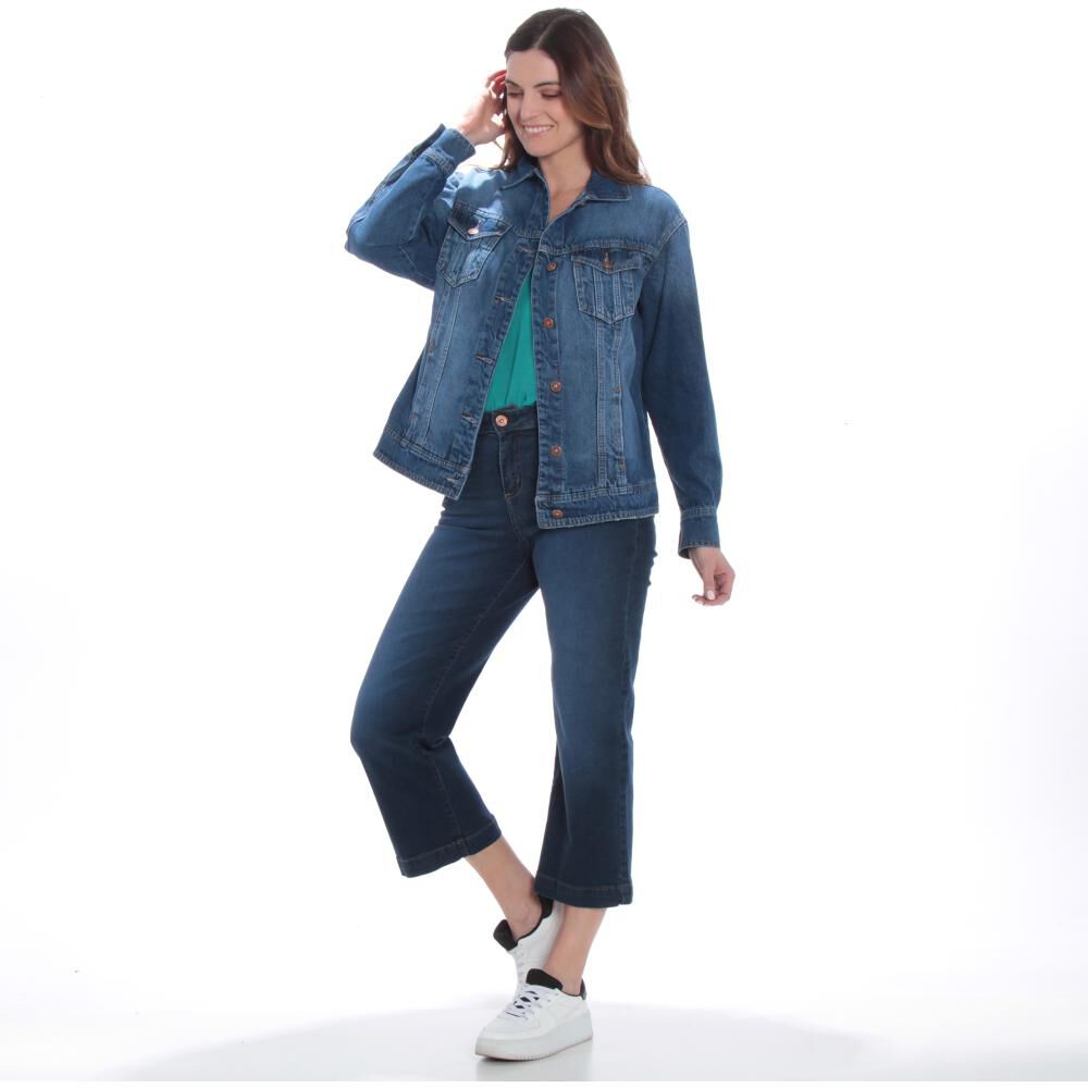 chaqueta denim mujer
