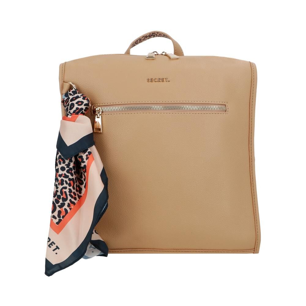 Mochila Secret Pristina Sc6 L Beige image number 0.0