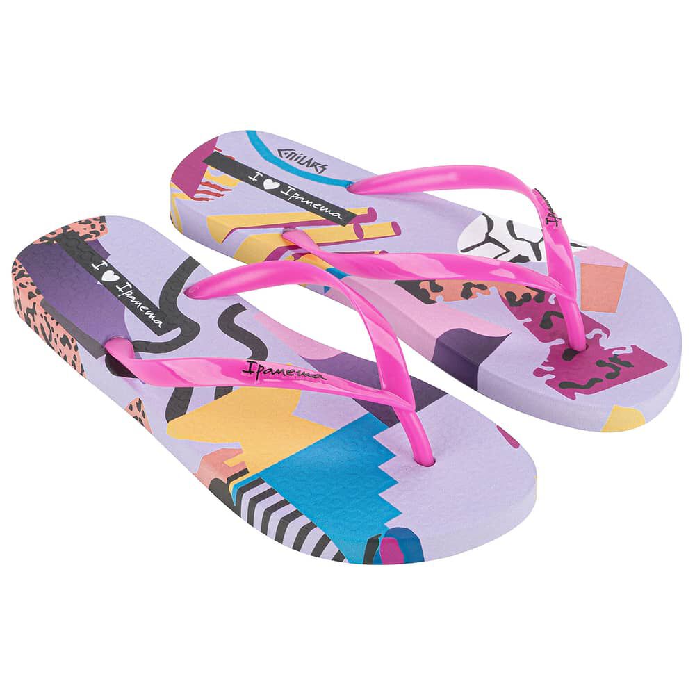 Sandalia Mujer Lila/rosa Graffiti Ipanema image number 1.0