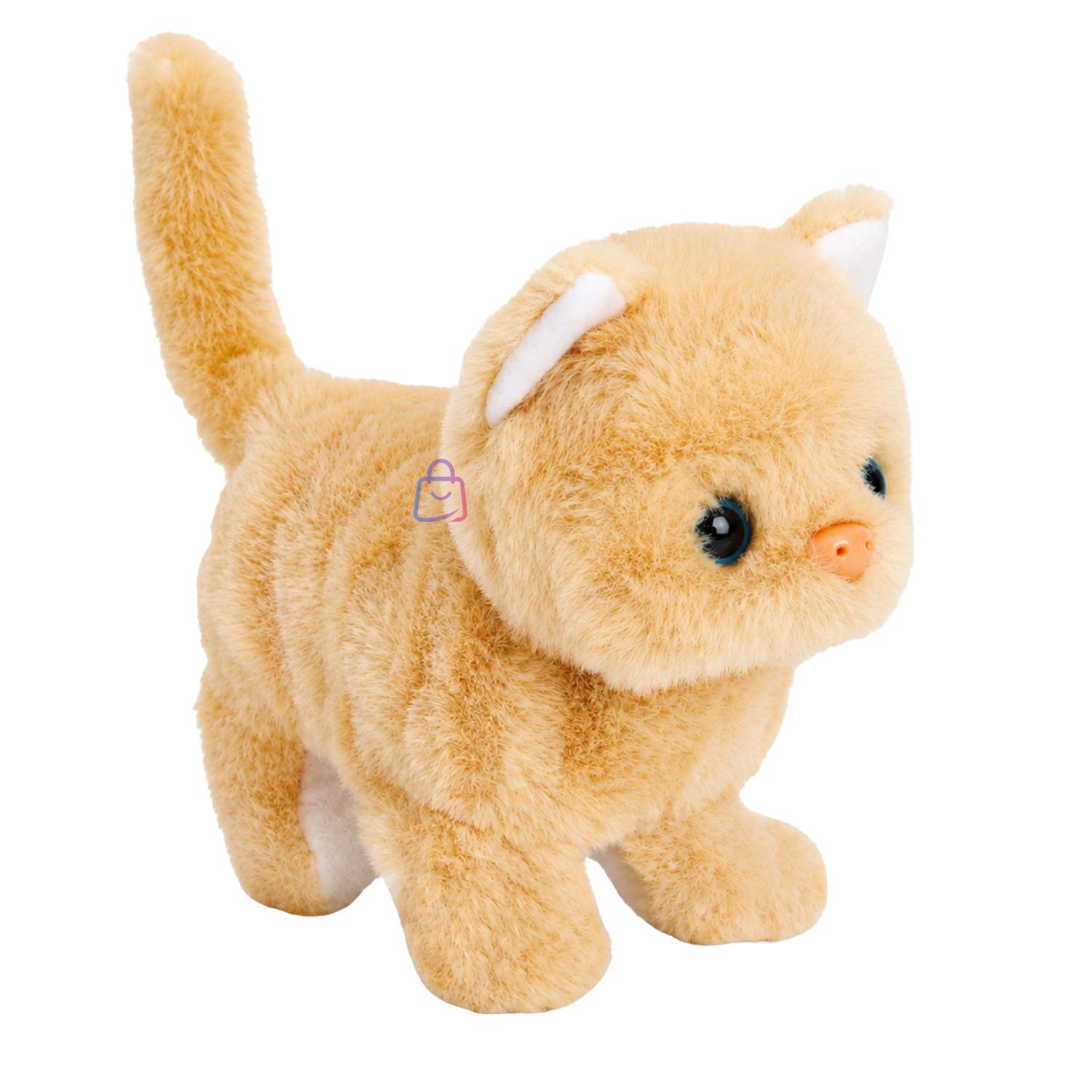 Peluche Gato Interactivo Amarillo Sonido Movimiento - Ps image number 3.0