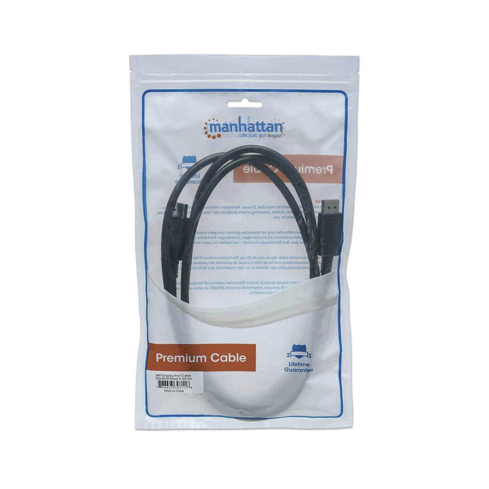 Cable Hdmi Display Port 2mt 20 Pines Macho Manhattan image number 3.0