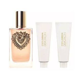 Set Perfume Devotion Mujer Edp 100 Ml +50 Ml Gel Ducha +50 Ml Body Lotion