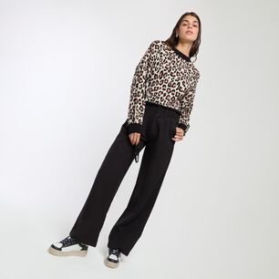 Sweater Jackard Regular Manga Larga Cuello Redondo Mujer Rolly Go