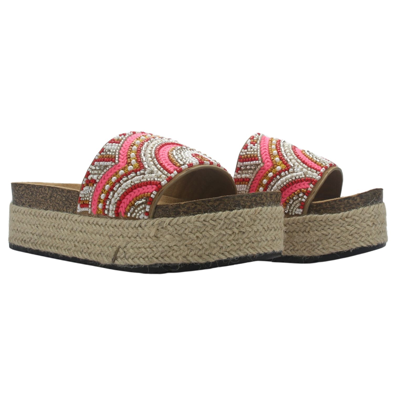 Sandalia Mujer Casual Fucsia Chalada Stork-11 image number 5.0