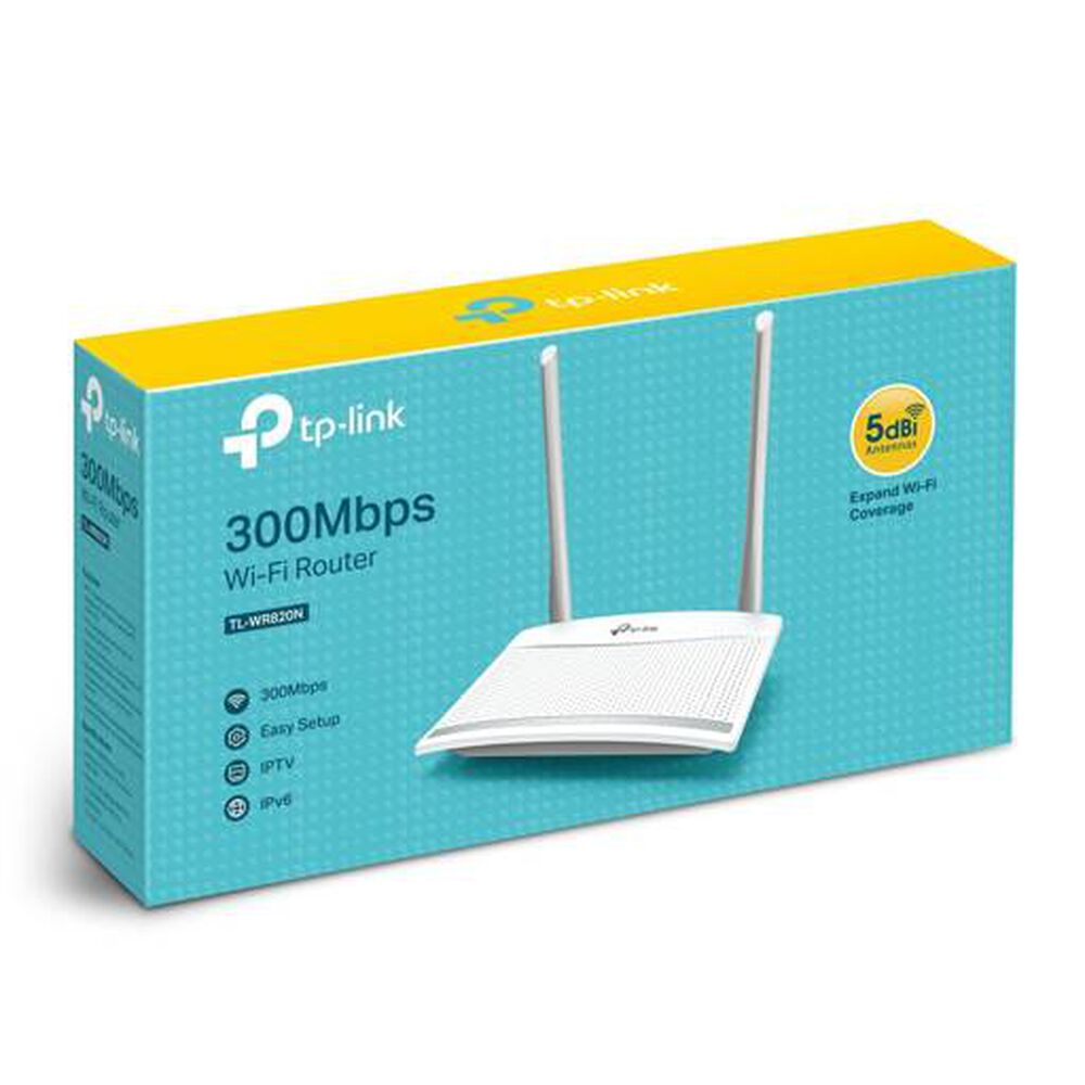 Router Tp-link Tl-wr820n - 300 Mbps, Multimodo Wifi, Antenas: 2 Fijas De 5 Dbi image number 2.0