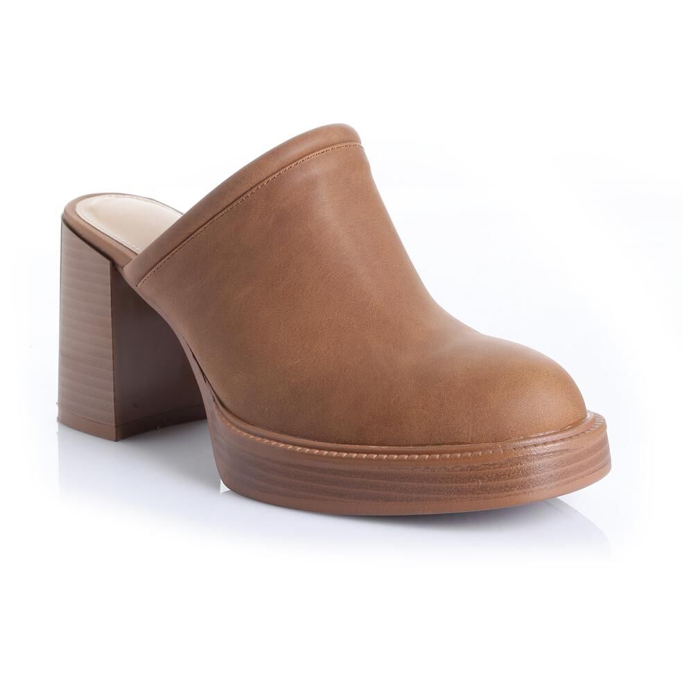 Zapato Casual Mujer Via Uno Camel image number 0.0