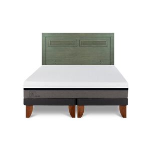 Cama Europea Cic Balance / 2 Plazas / Base Dividida + Respaldo