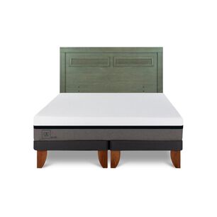 Cama Europea Cic Balance / 2 Plazas / Base Dividida + Respaldo